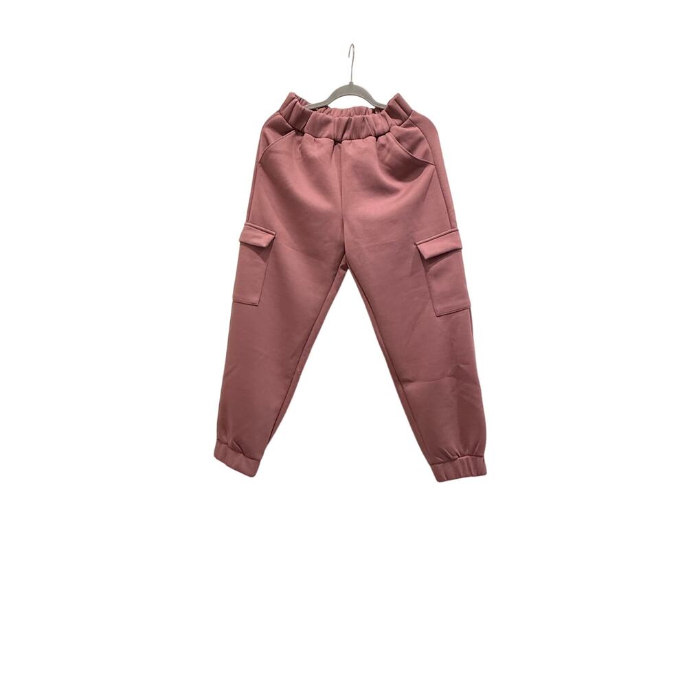 Express Women's Cargo Jogger, Mauve/Pink Size Small